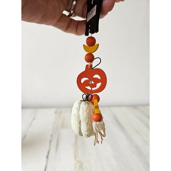 Midwest Cannon falls pumpkin cat ornament jack-o'-lantern Salem collection Hallo - Picture 7 of 8